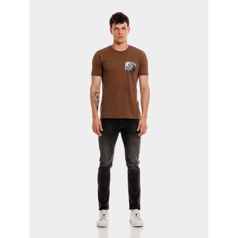 Camiseta Manga Corta Para Hombre