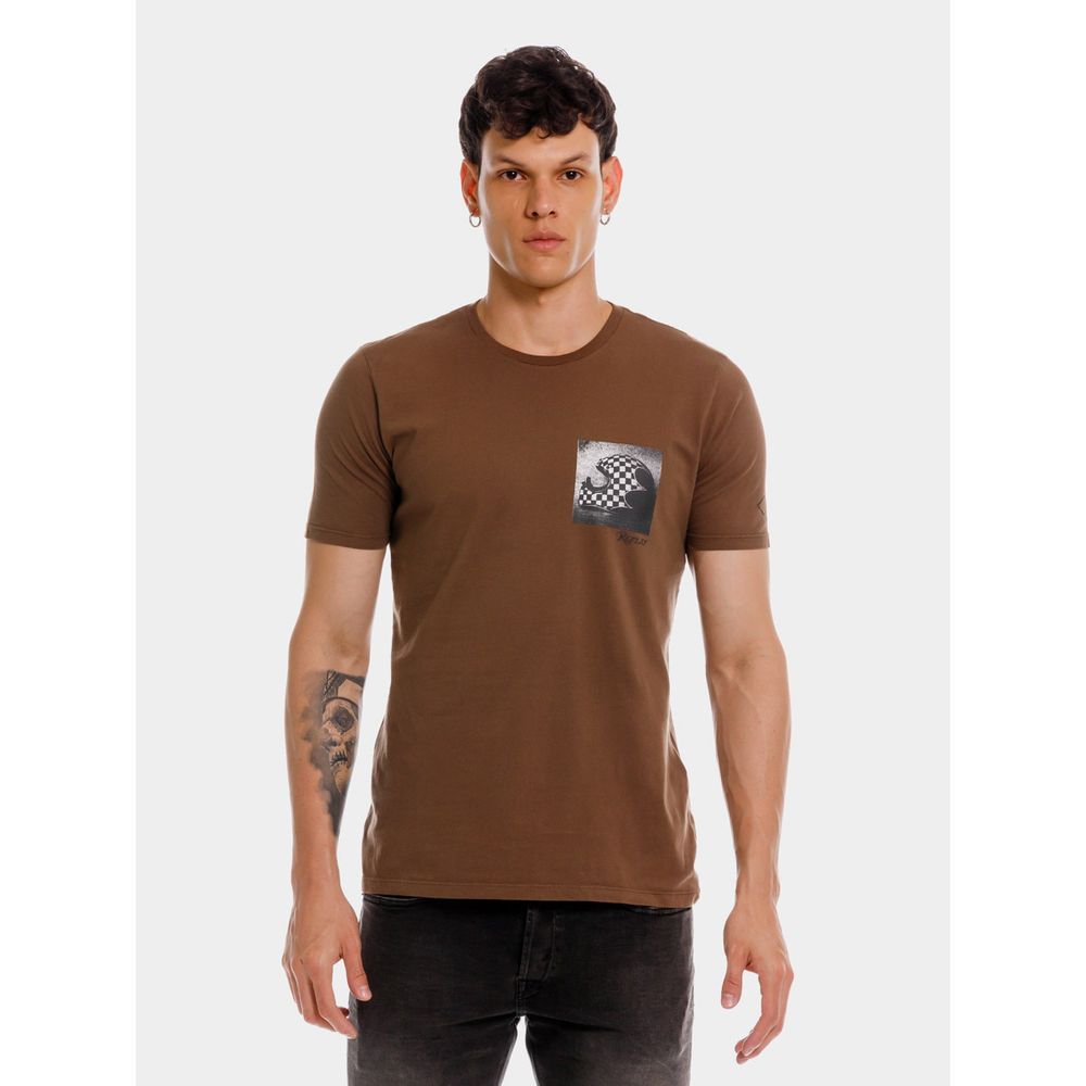 Camiseta Manga Corta Para Hombre