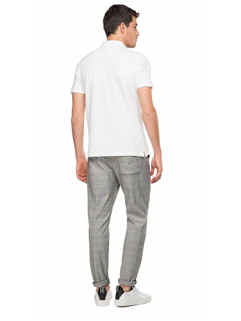 Polo-Manga-Corta-Para-Hombre-Garment-Dyed-Cotton-Piquet-Replay