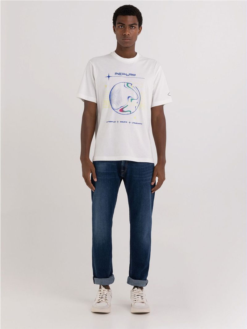Camiseta-Manga-Corta-Para-Hombre-Replay