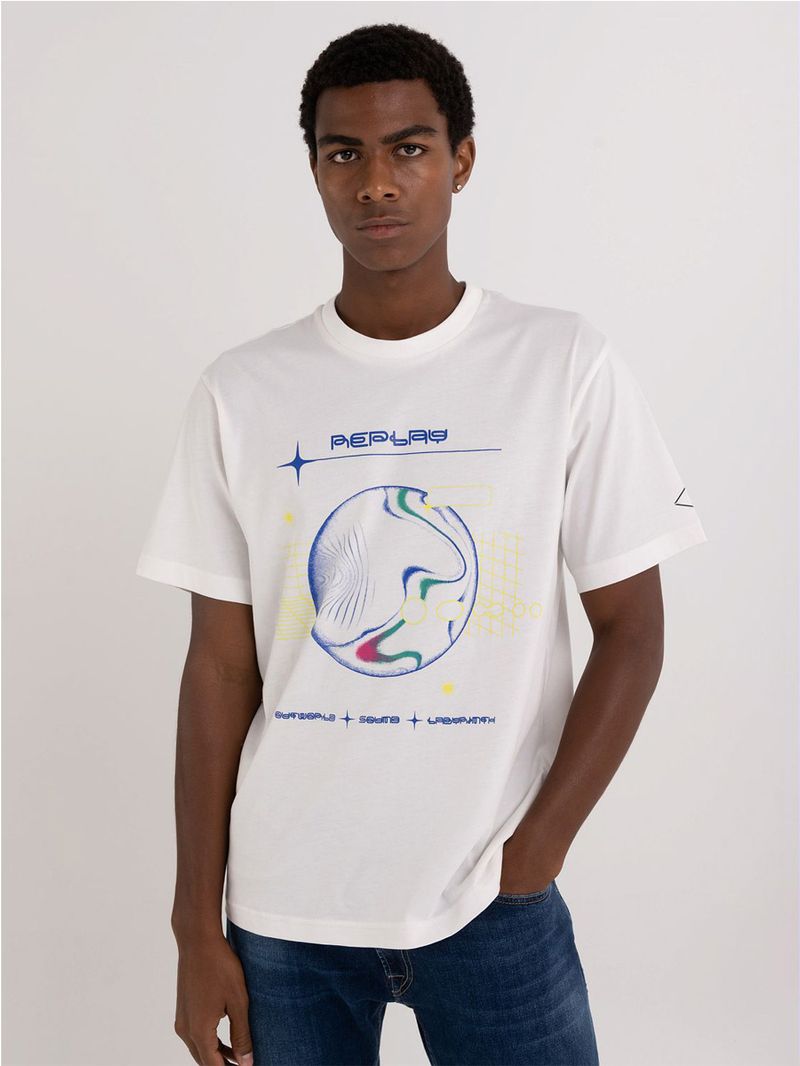 Camiseta-Manga-Corta-Para-Hombre-Replay