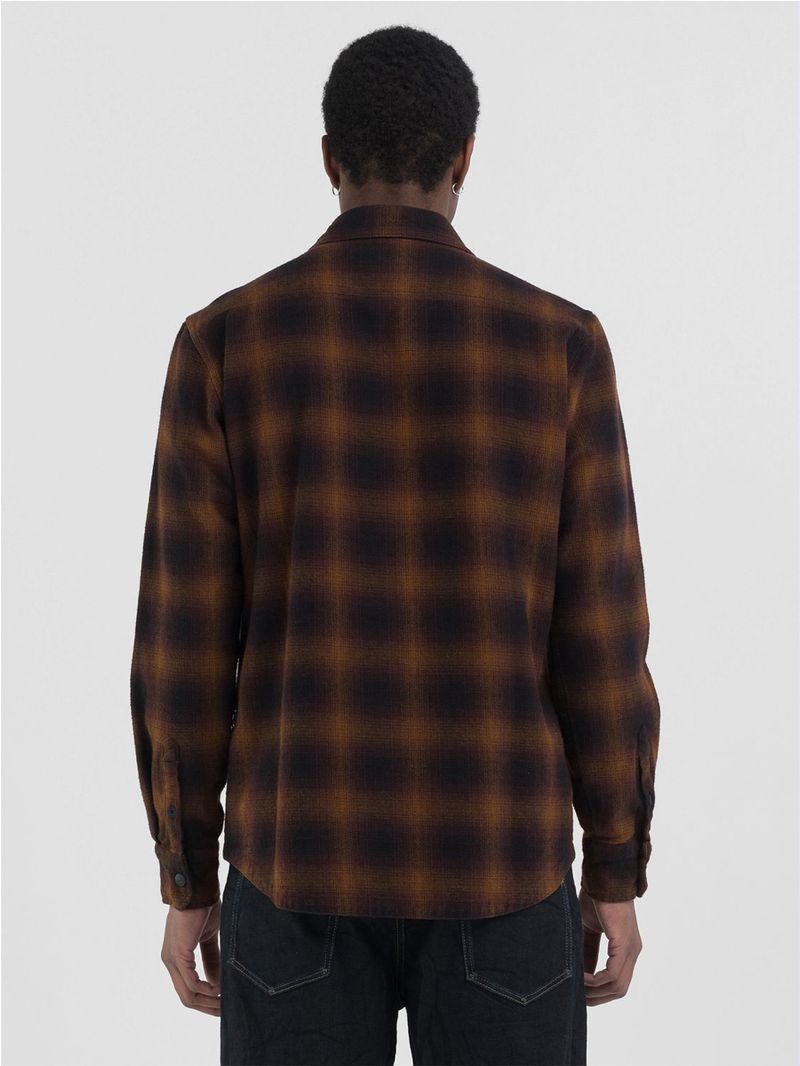 Camisa-Manga-Larga-Para-Hombre-Replay
