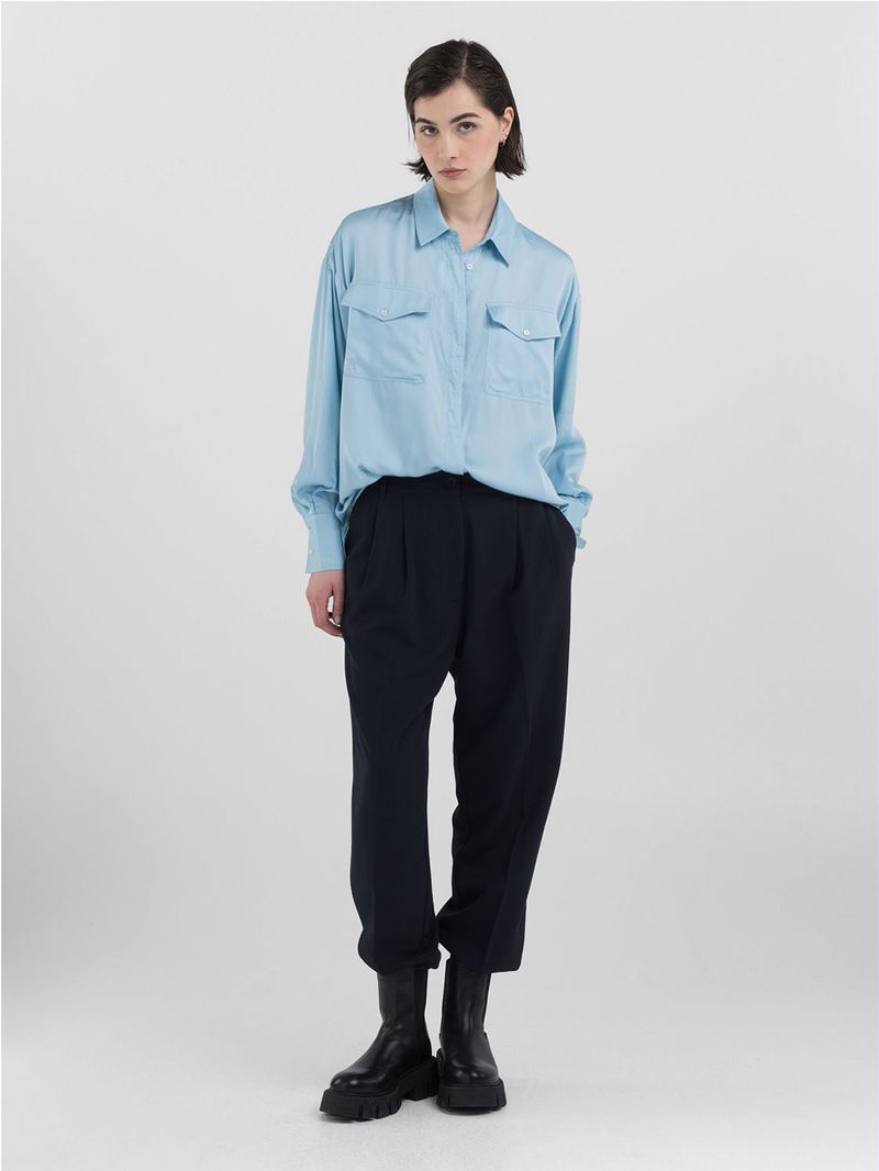 Camisa-Manga-Larga-Para-Hombre-Replay