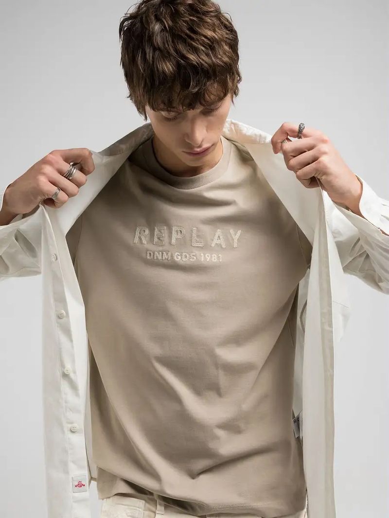 Camiseta-Manga-Corta-Para-Hombre-Replay
