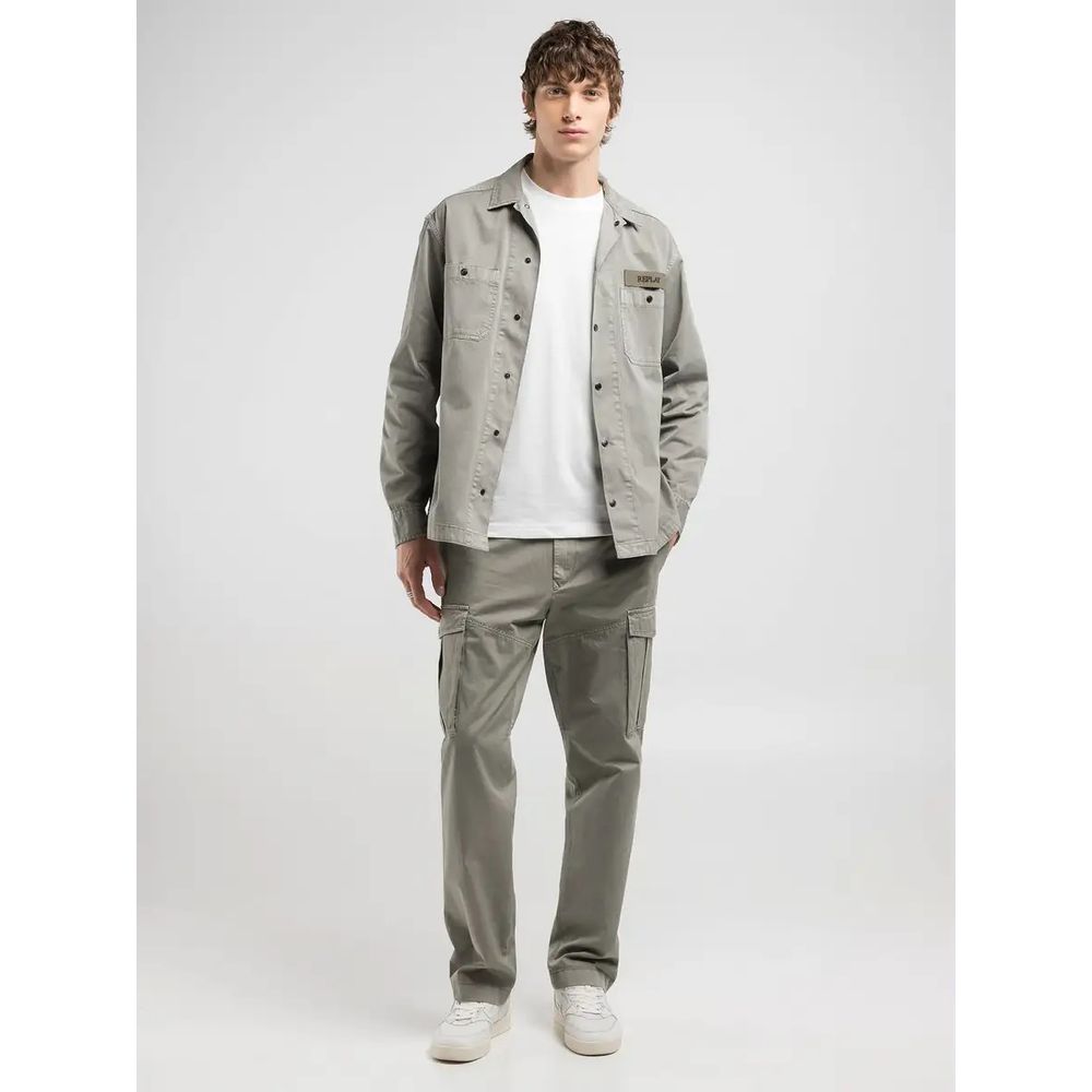 Camisa Manga Larga Para Hombre Replay