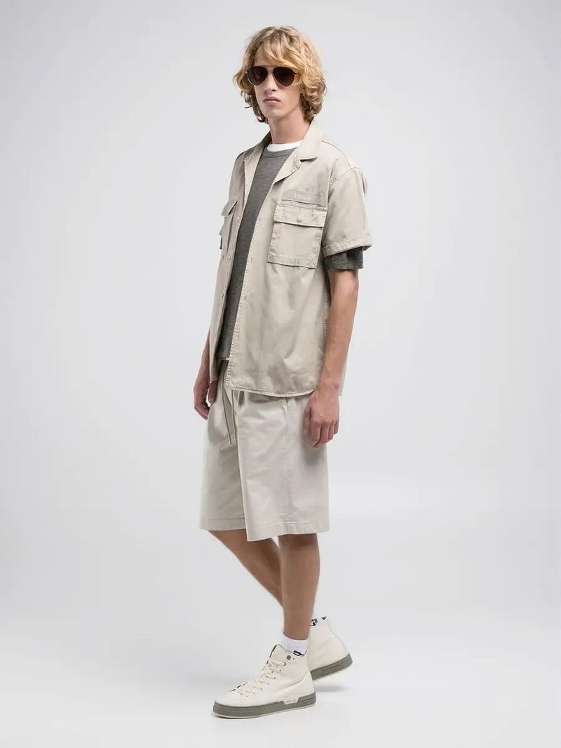 Camisa-Manga-Corta-Para-Hombre-Replay