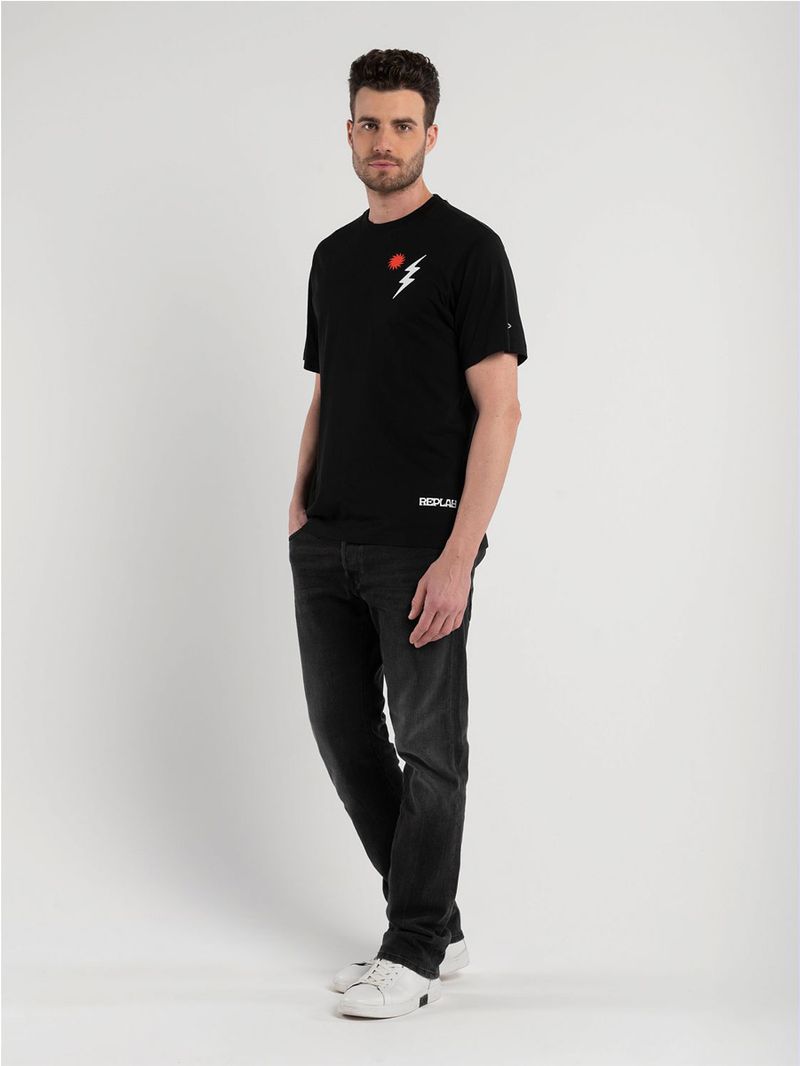Camiseta-Manga-Corta-Para-Hombre-Replay
