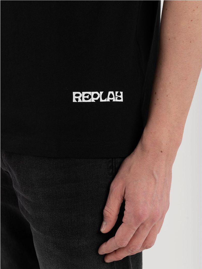 Camiseta-Manga-Corta-Para-Hombre-Replay