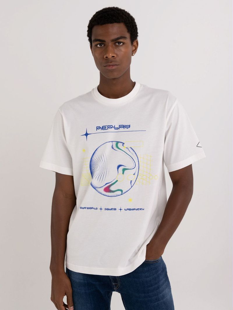 Camiseta-Manga-Corta-Para-Hombre-