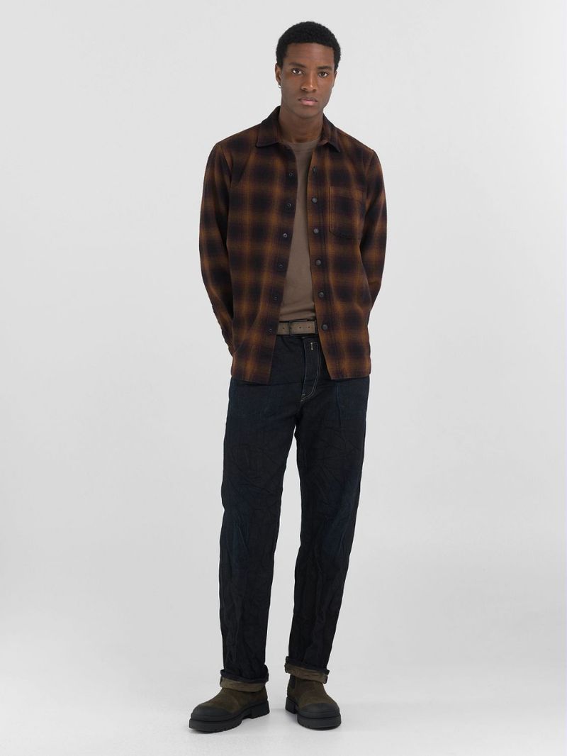 Camisa-Manga-Larga-Para-Hombre-