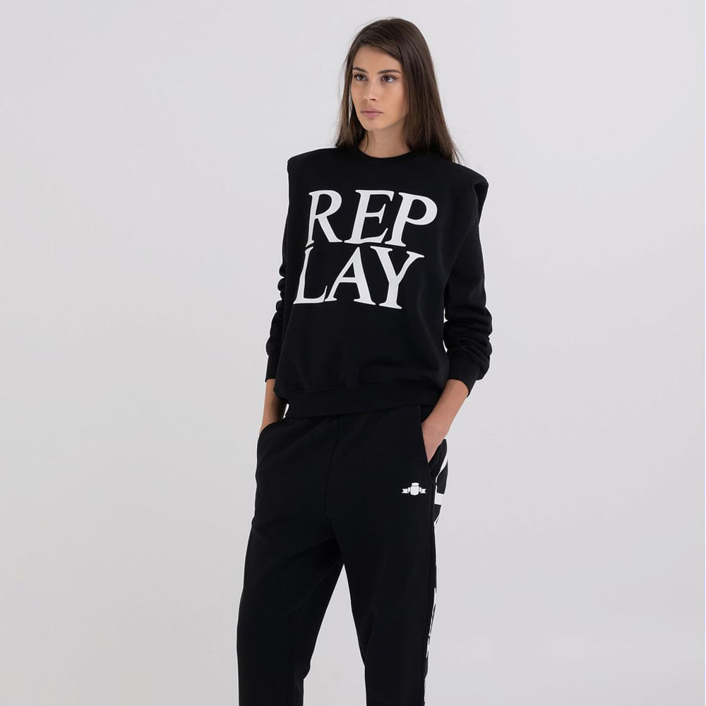 Buzo Cerrado Para Mujer Replay