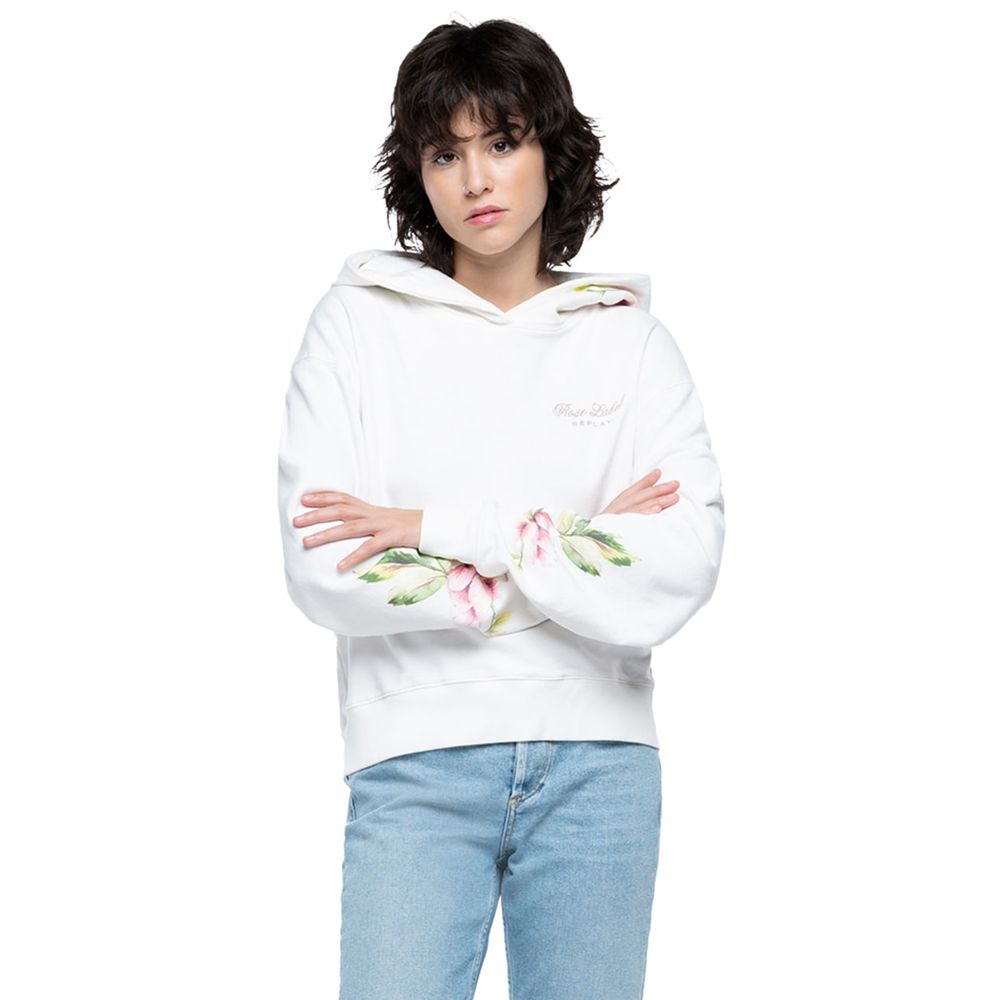 Buzo Hoodie Cerrado Para Mujer Sweatshirt Replay