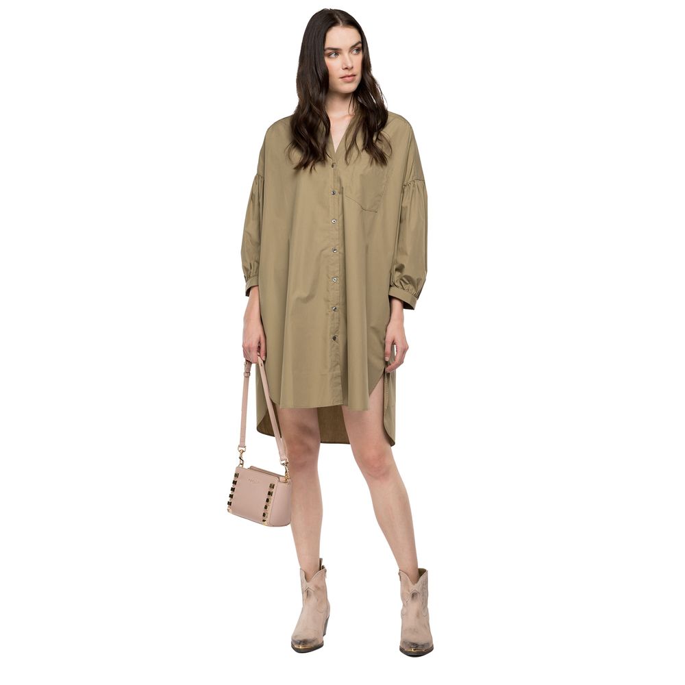 Camisa Denim Para Mujer Dress Replay